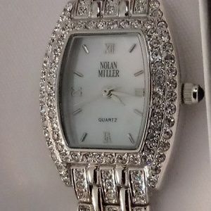 Irresistible Nolan Miller Pave´ Panther Link Watch